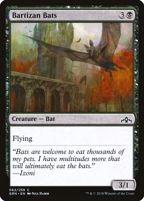 Bartizan Bats card image