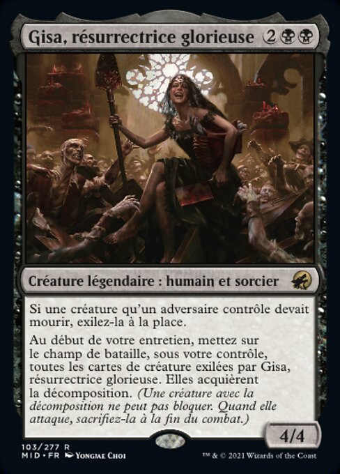 Gisa, Glorious Resurrector (Innistrad: Midnight Hunt #103)