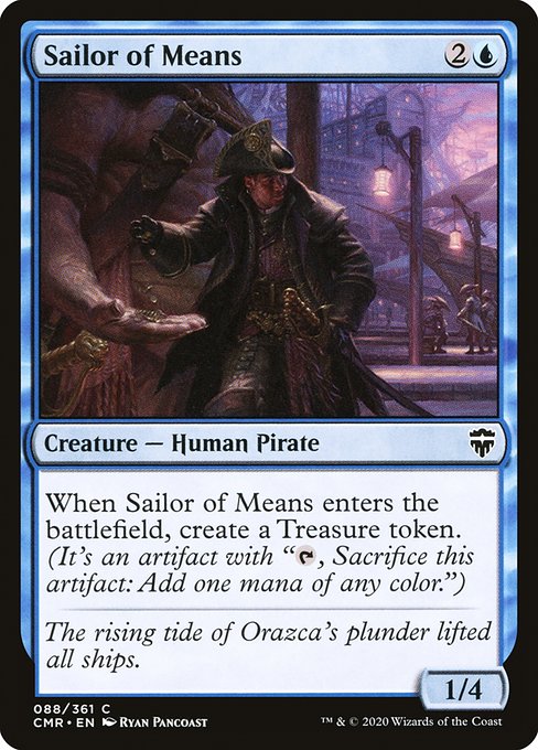 Sailor of Means (Commander Legends #88)