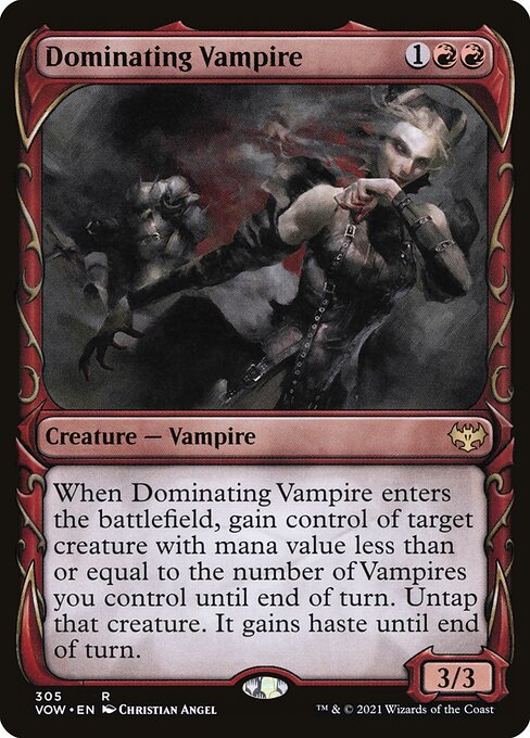 Dominating Vampire card image
