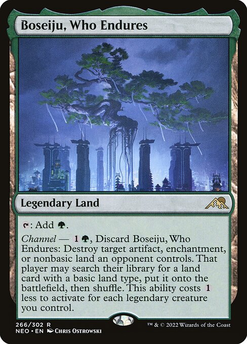 Boseiju, Who Endures (neo) 266 Boseiju, Who Endures (neo) 266