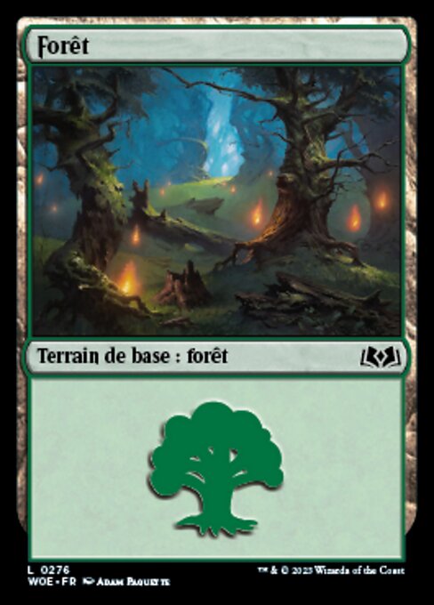 Forest (Wilds of Eldraine #276)