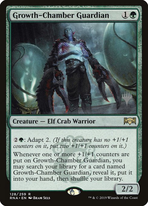 Growth-Chamber Guardian (Ravnica Allegiance Promos #128p)