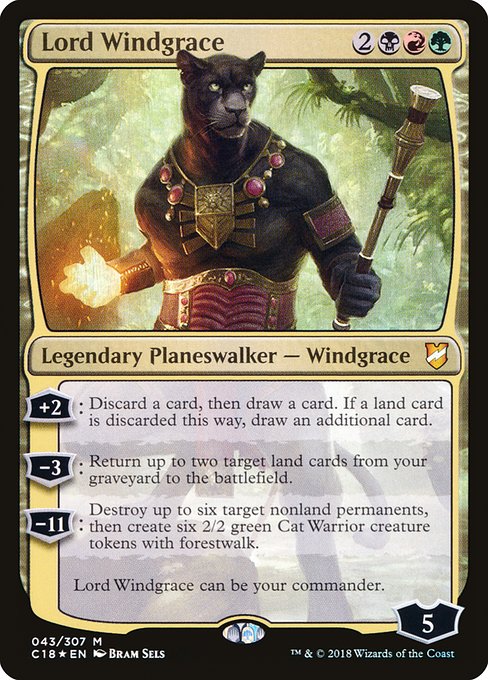 Lord Windgrace (Commander 2018 #43)