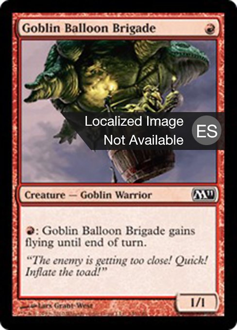 Goblin Balloon Brigade (Magic 2011 #140)