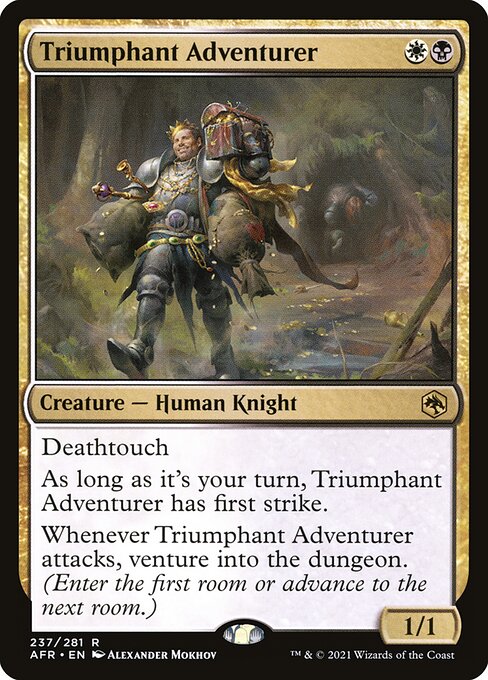 Aventurier triomphant|Triumphant Adventurer
