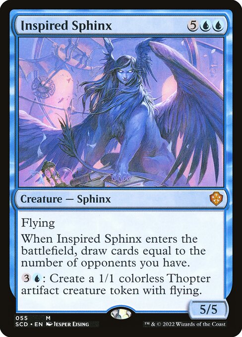 Inspired Sphinx (Starter Commander Decks #55)