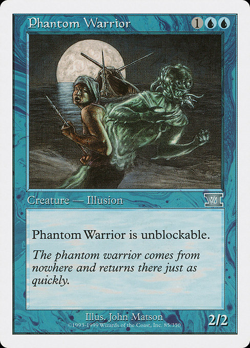 Phantom Warrior (Classic Sixth Edition #85)