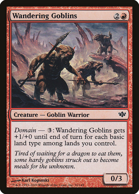Wandering Goblins (Conflux #76)