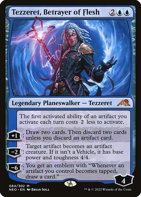 Tezzeret, Betrayer of Flesh card image
