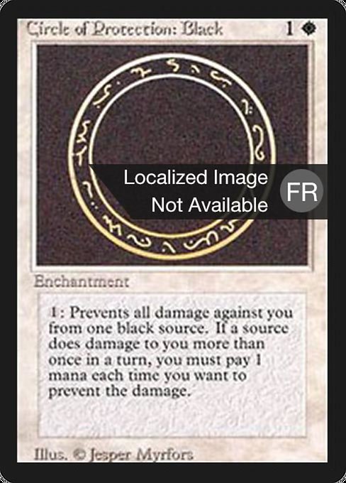 Circle of Protection: Black (FBB)