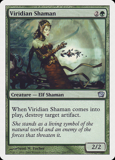 Viridian Shaman (Ninth Edition #280)