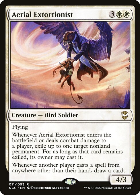 Aerial Extortionist (New Capenna Commander #11)