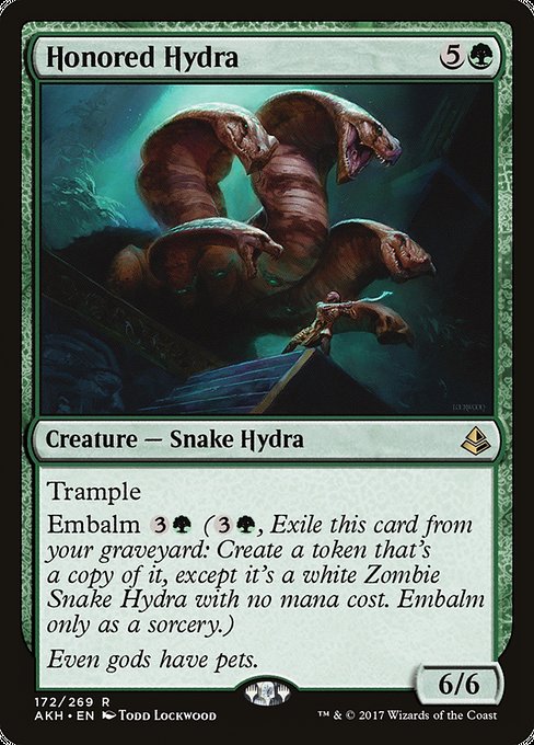Hydre honorée|Honored Hydra