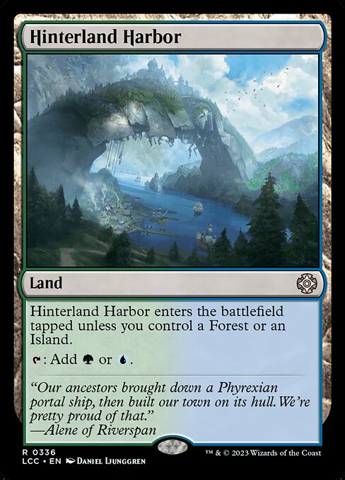 Hinterland Harbor (The Lost Caverns of Ixalan Commander #336)