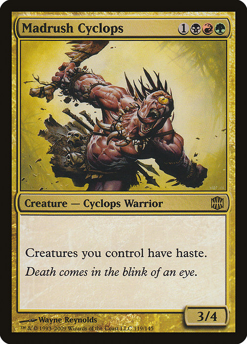 Cyclope folhâte|Madrush Cyclops