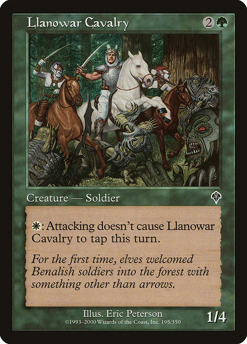 Llanowar Cavalry card image