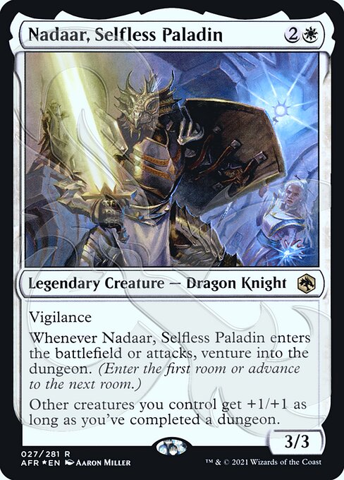 Nadaar, Selfless Paladin (Adventures in the Forgotten Realms Promos #27a)