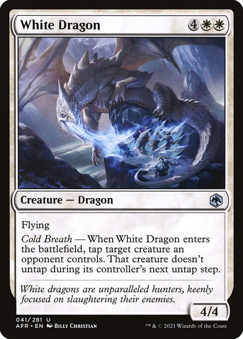 White Dragon card image