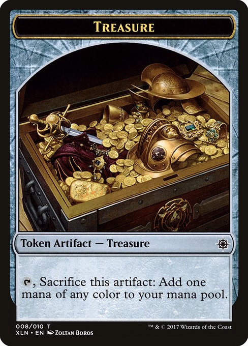 Treasure card image