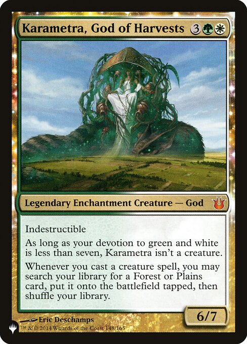 Karametra, God of Harvests (The List #BNG-148)