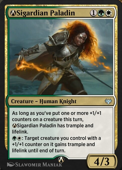 A-Sigardian Paladin (Innistrad: Crimson Vow #A-247)