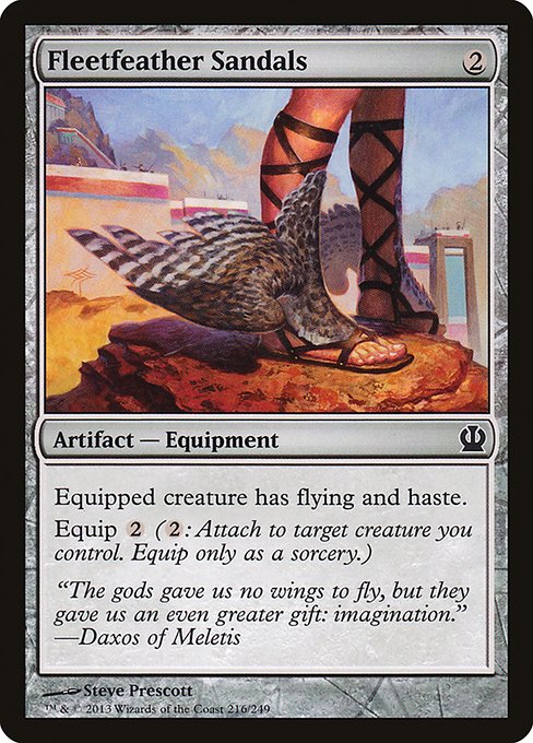 Fleetfeather Sandals (Theros #216)