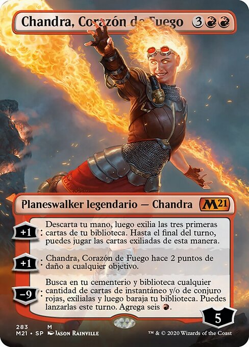 Chandra, Heart of Fire (Core Set 2021 #283)