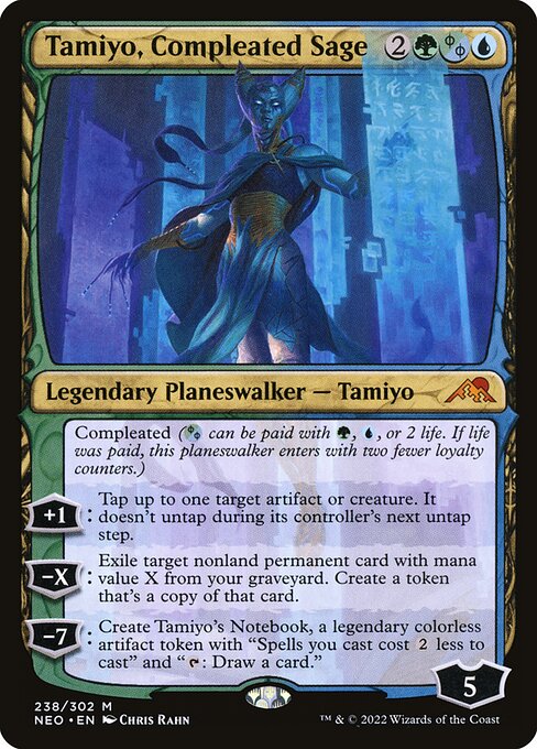 Tamiyo, Compleated Sage (neo) 238 Tamiyo, Compleated Sage (neo) 238