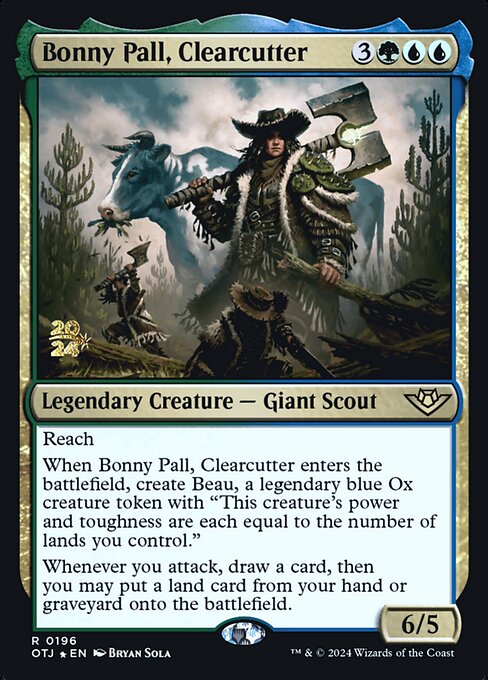 Bonny Pall, Clearcutter (Outlaws of Thunder Junction Promos #196s)