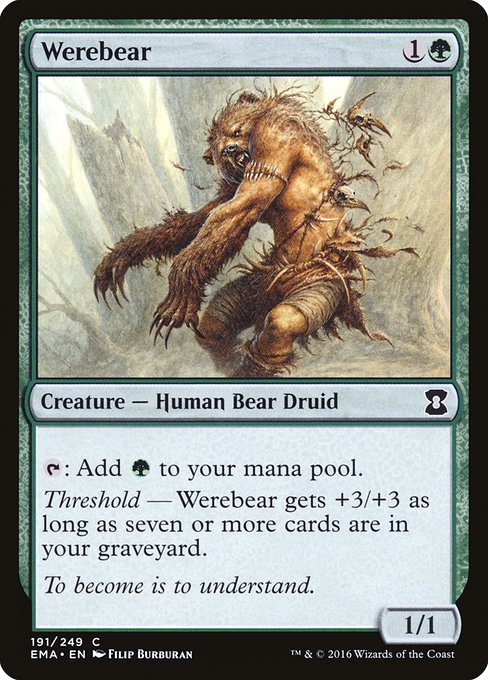 Werebear (Eternal Masters #191)