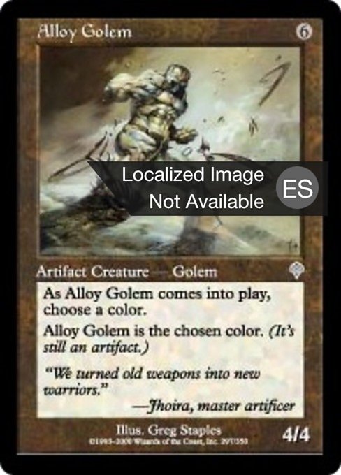 Alloy Golem (Invasion #297)