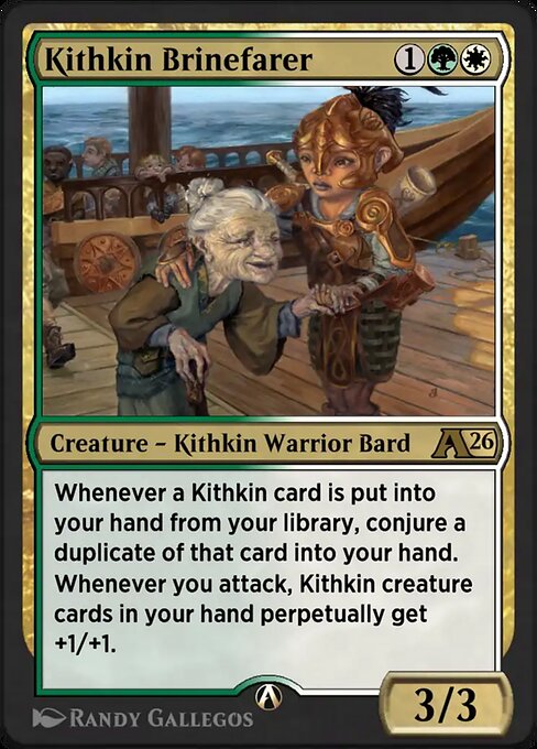 Kithkin Brinefarer magic the gathering card art