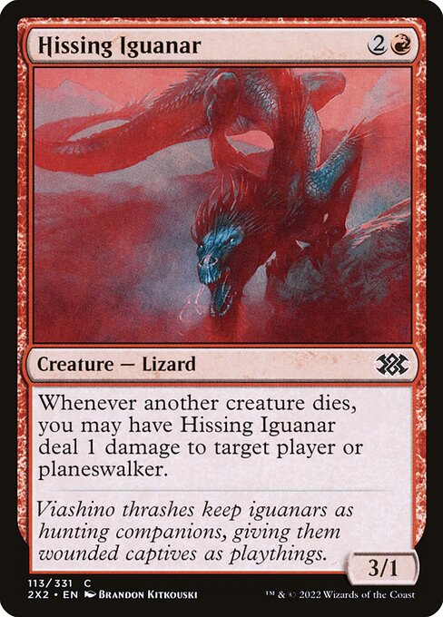 Hissing Iguanar (Double Masters 2022 #113)