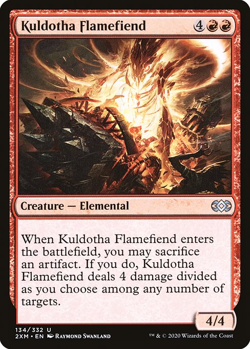 Kuldotha Flamefiend (Double Masters #134)