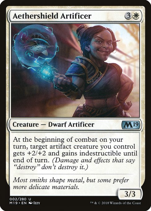 Aethershield Artificer (Core Set 2019 #2)