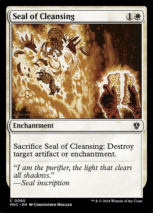 Seal of Cleansing (mkc) 80