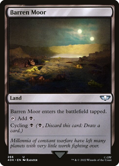 Barren Moor (Warhammer 40,000 Commander #266)