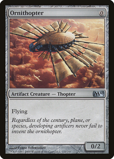 Ornithopter (Magic 2010 #216)