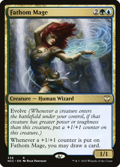 Fathom Mage (New Capenna Commander #339)