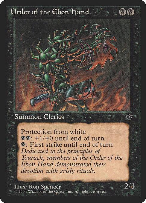 Order of the Ebon Hand card image