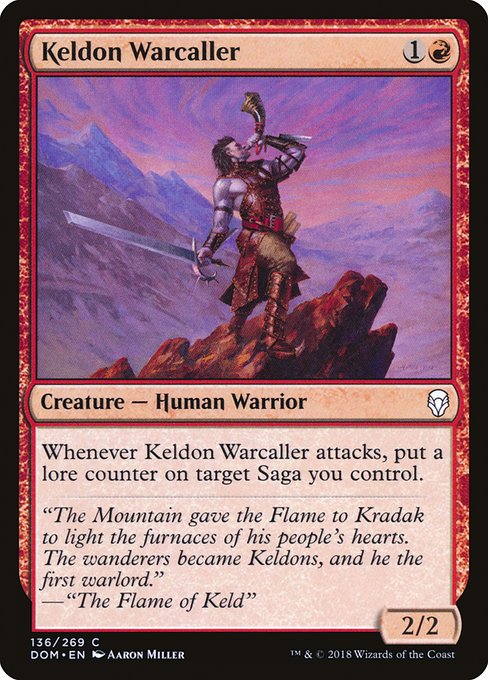 Keldon Warcaller card image