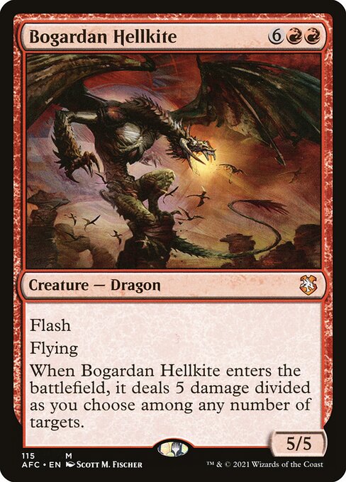 Bogardan Hellkite (Forgotten Realms Commander #115)