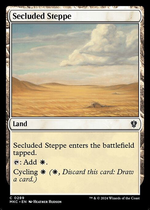 Secluded Steppe (Murders at Karlov Manor Commander #289)