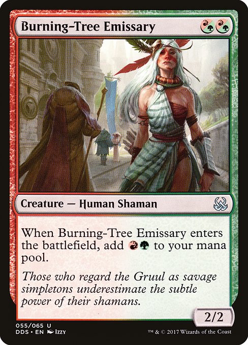 Burning-Tree Emissary (Duel Decks: Mind vs. Might #55)