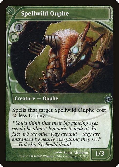 Orphe sortvage|Spellwild Ouphe
