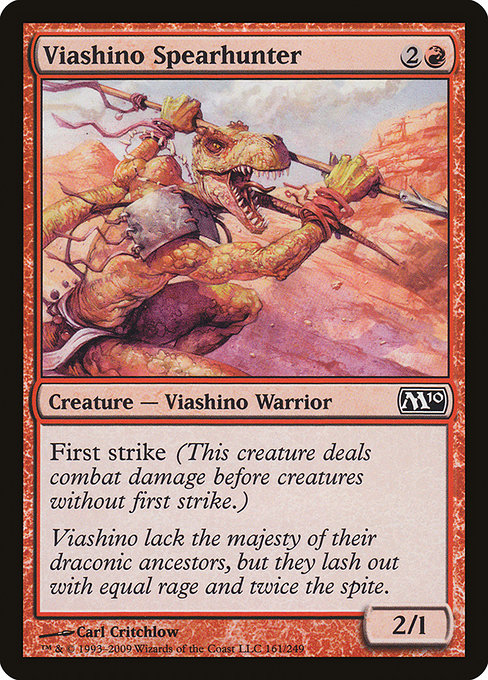 Viashino Spearhunter (Magic 2010 #161)