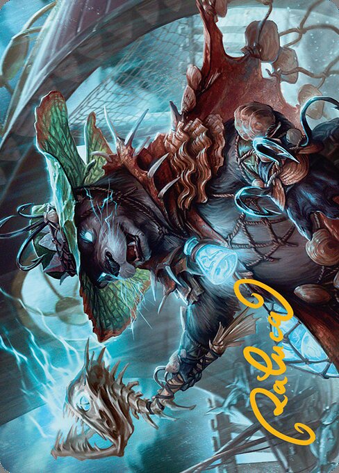 Tempest Angler // Tempest Angler (Bloomburrow Art Series #30)