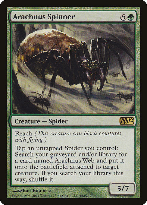 Arachnus Spinner card image