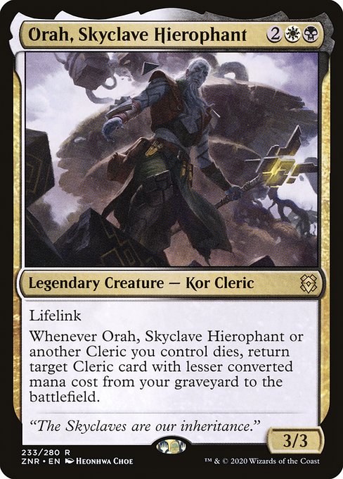 Orah, Skyclave Hierophant (znr) 233